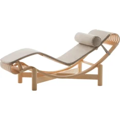 Pamono Long Tokyo Chaise by Charlotte Perriand for Cassina