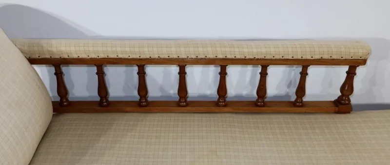 Pamono Long Victorian Mahogany Chaise Lounge, England, 19th Century> Daybeds & Chaises Lounges