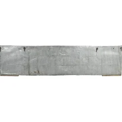 Pamono Long Wall Showcase to Hang in Wood and Zinc><noscript><img width=
