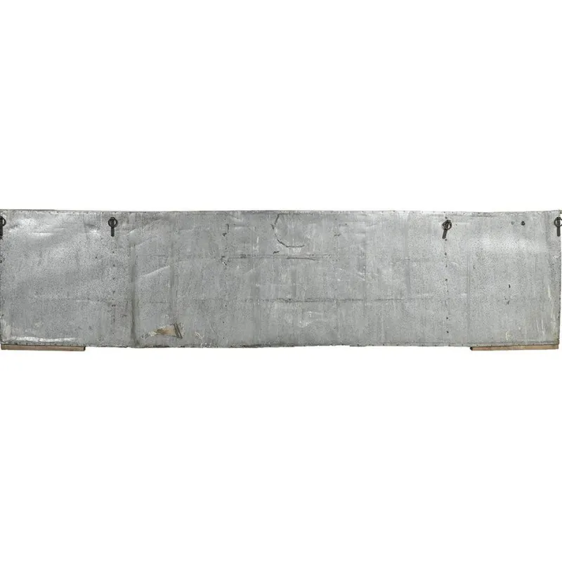 Pamono Long Wall Showcase to Hang in Wood and Zinc> Daybeds & Chaises Lounges