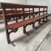 Pamono Long Wooden Church Bench> Benches