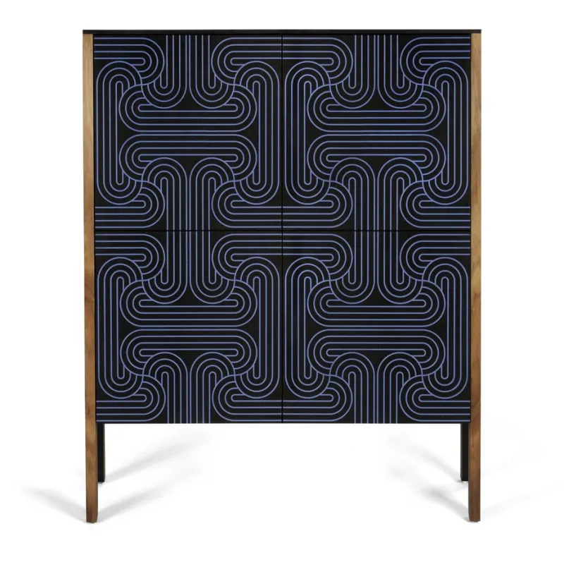 Pamono Loop Cabinet with Four Doors by Nell Beale> Storage