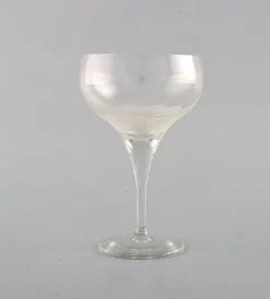 Pamono Lotus Glasses by Bjorn Wiinblad for Rosenthal, 1980s, Set of 4> Glassware