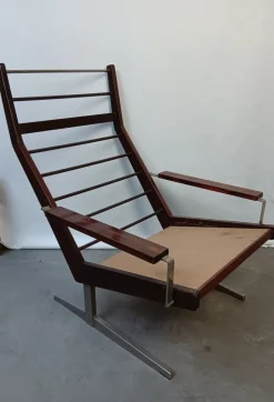 Sale Pamono Lotus Lounge Chair by Rob Parry for Gispen, 1960s