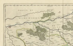 Online Pamono Loudun and Mirebeau Map by Blaeu