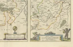 Online Pamono Loudun and Mirebeau Map by Blaeu