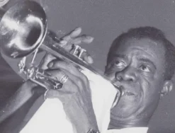 Pamono Louis Armstrong in Concert, 1955, Original Vintage Photograph> Photography
