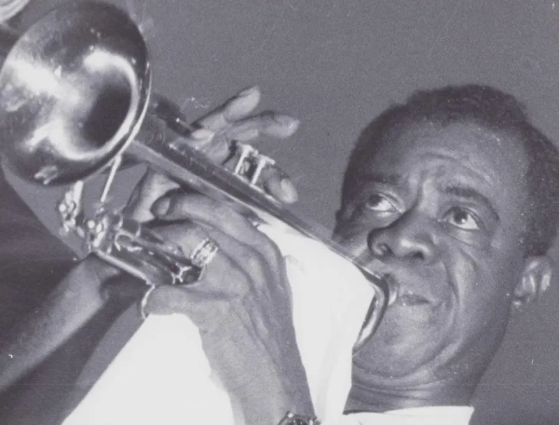 Pamono Louis Armstrong in Concert, 1955, Original Vintage Photograph> Photography