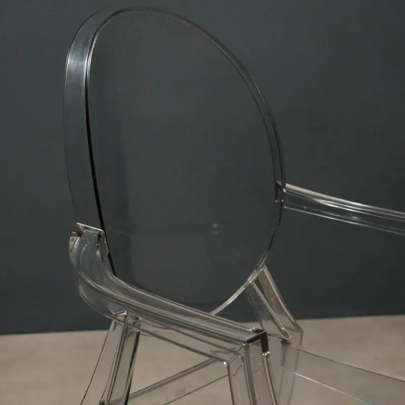 Pamono Louis Ghost Chair attributed to Philippe Starck for Castelli / Anonima Castelli> Side Chairs & Dining Chairs