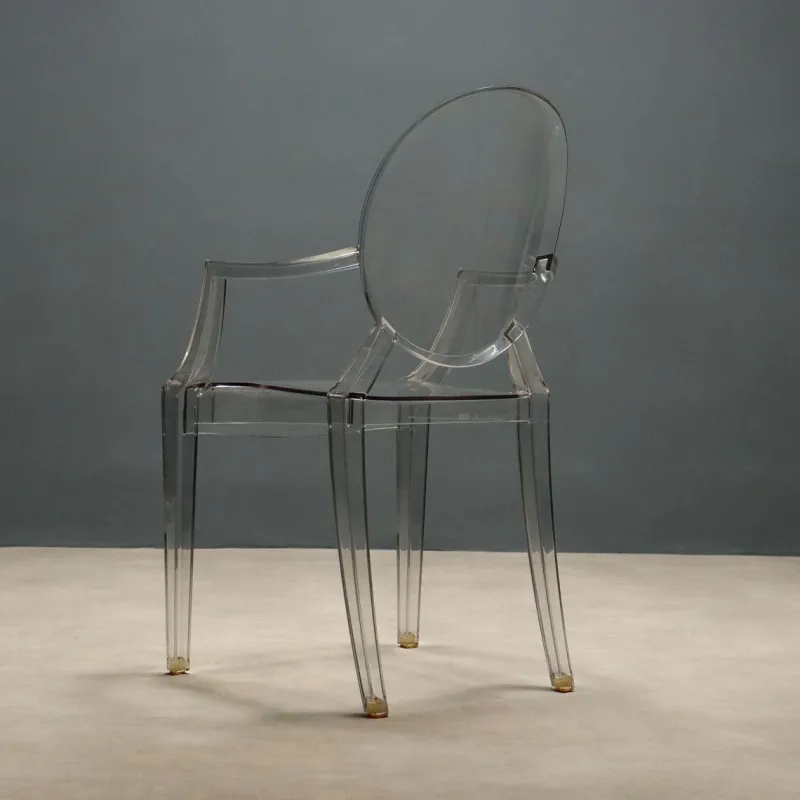 Pamono Louis Ghost Chair attributed to Philippe Starck for Castelli / Anonima Castelli> Side Chairs & Dining Chairs