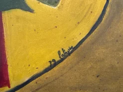 Pamono Louis Latapie, Modernist Art Deco Composition, 1939, Oil on Board> Abstraction