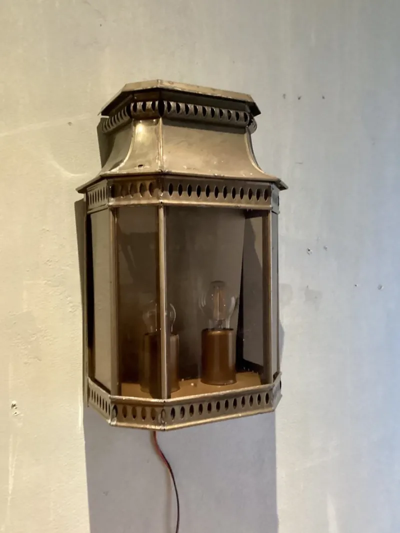 Pamono Louis Philipe II Garden Wall Lamp from Roger Pladier> Garden Lighting