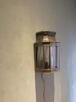 Pamono Louis Philipe II Garden Wall Lamp from Roger Pladier><noscript><img width=