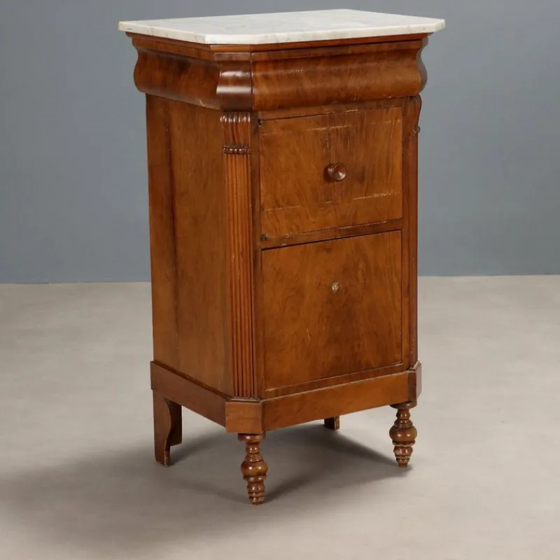 Pamono Louis Philippe Bedside Table> Nightstands