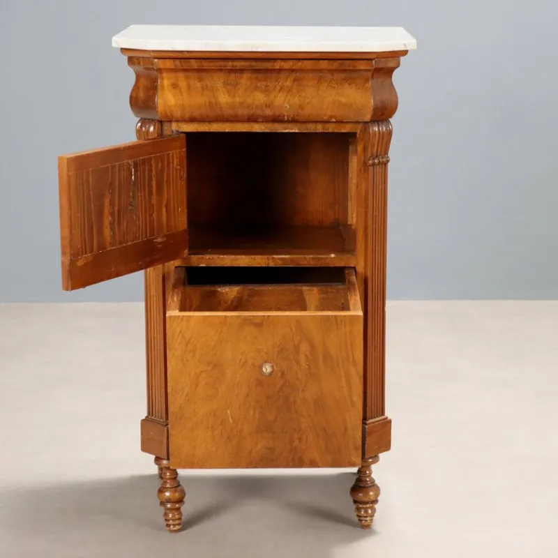 Pamono Louis Philippe Bedside Table> Nightstands