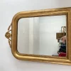 Pamono Louis Philippe Gold Leaf Gilded Wood Wall Mirror, 19th Century> Mirrors