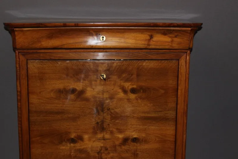 Pamono Louis Philippe Secretary in Walnut, 19th Century> Secretaires
