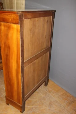 Pamono Louis Philippe Secretary in Walnut, 19th Century><noscript><img width=