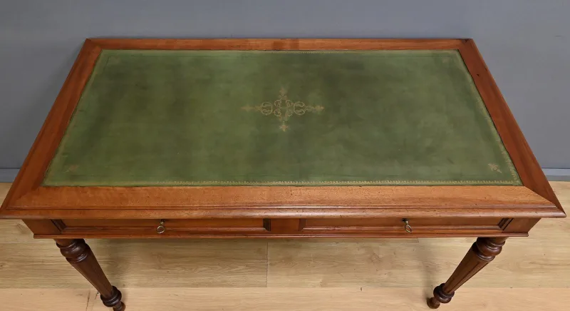 Pamono Louis Philippe Style Walnut Desk, Early 20th Century> Desks