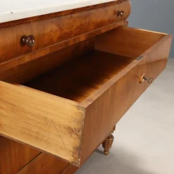 New Pamono Louis Philippe Walnut Chest of Drawers