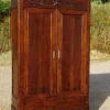 Pamono Louis Philippe Walnut Wardrobe, 1890s> Cabinets & Wardrobes