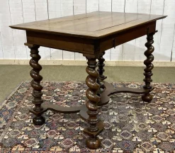 Pamono Louis XIII Style Desk in Walnut, 1800s><noscript><img width=