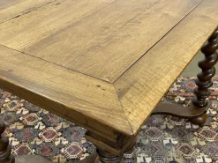 Pamono Louis XIII Style Desk in Walnut, 1800s><noscript><img width=