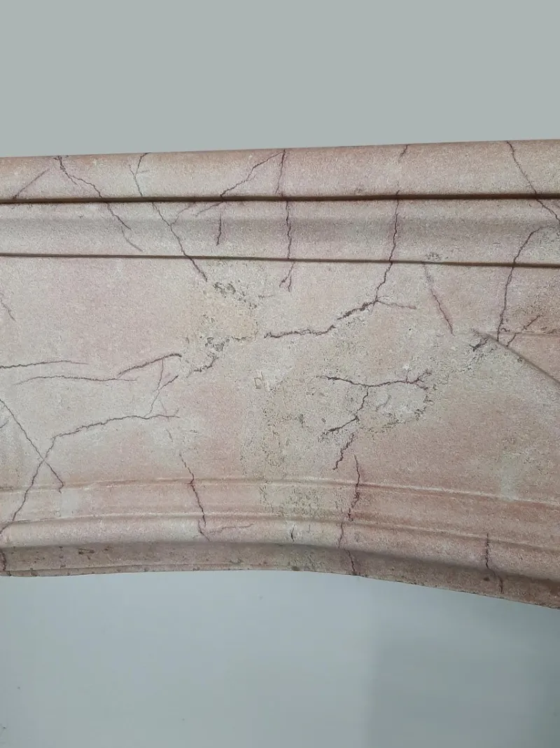 Online Pamono Louis XIV Pink Marble Fireplace, 1680