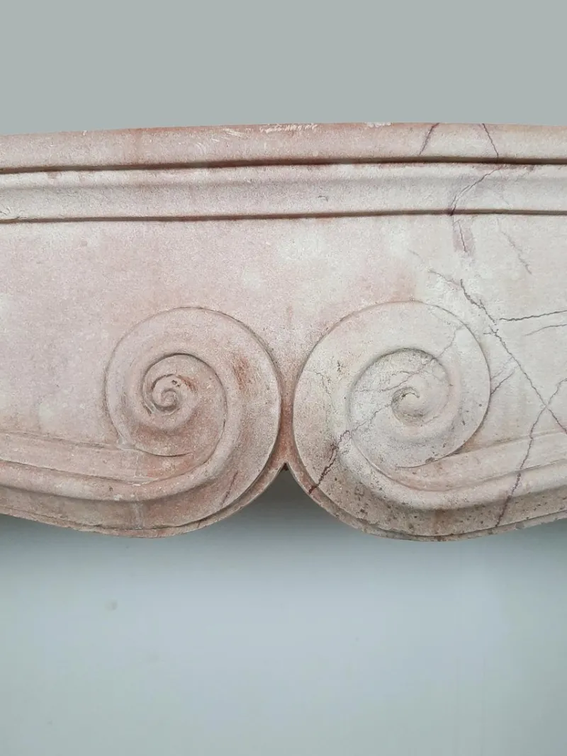 Online Pamono Louis XIV Pink Marble Fireplace, 1680