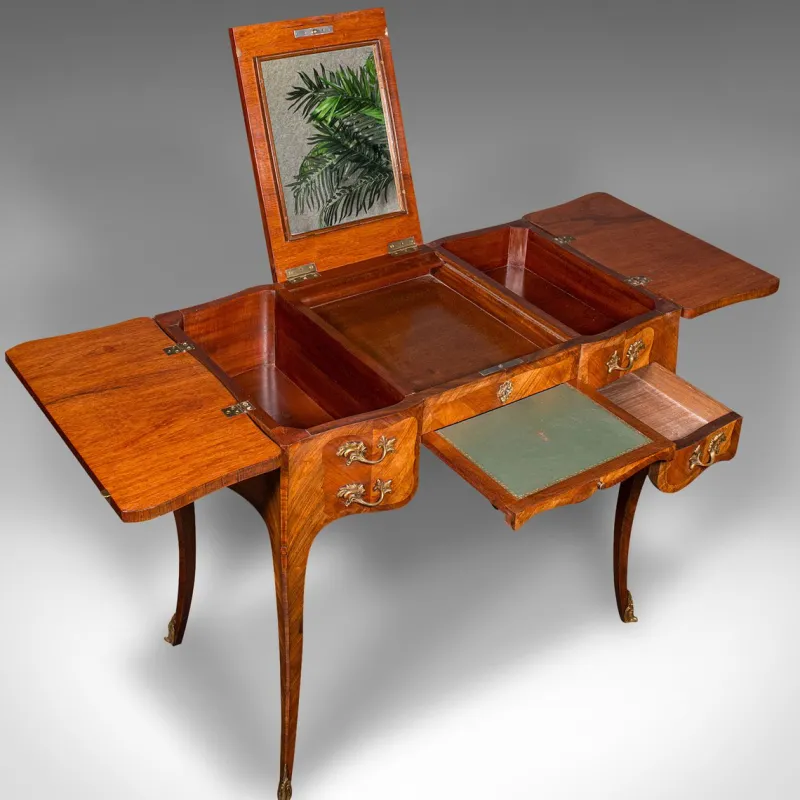 Pamono Louis XV French Coiffeuse Dressing Table, 1890s> Dressing Tables