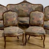 Best Pamono Louis XV Living Room Set in Walnut, 1920s, Set of 5