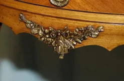 Online Pamono Louis XV Marquetry Side Table Nightstand with Gilt Gold Mounts