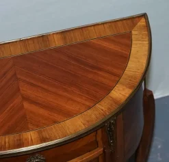 Online Pamono Louis XV Marquetry Side Table Nightstand with Gilt Gold Mounts