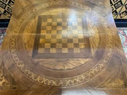 Online Pamono Louis XV Marquetry Style Games Table