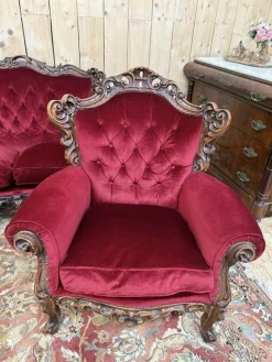 Online Pamono Louis XV Rocaille Salon Set, Set of 3