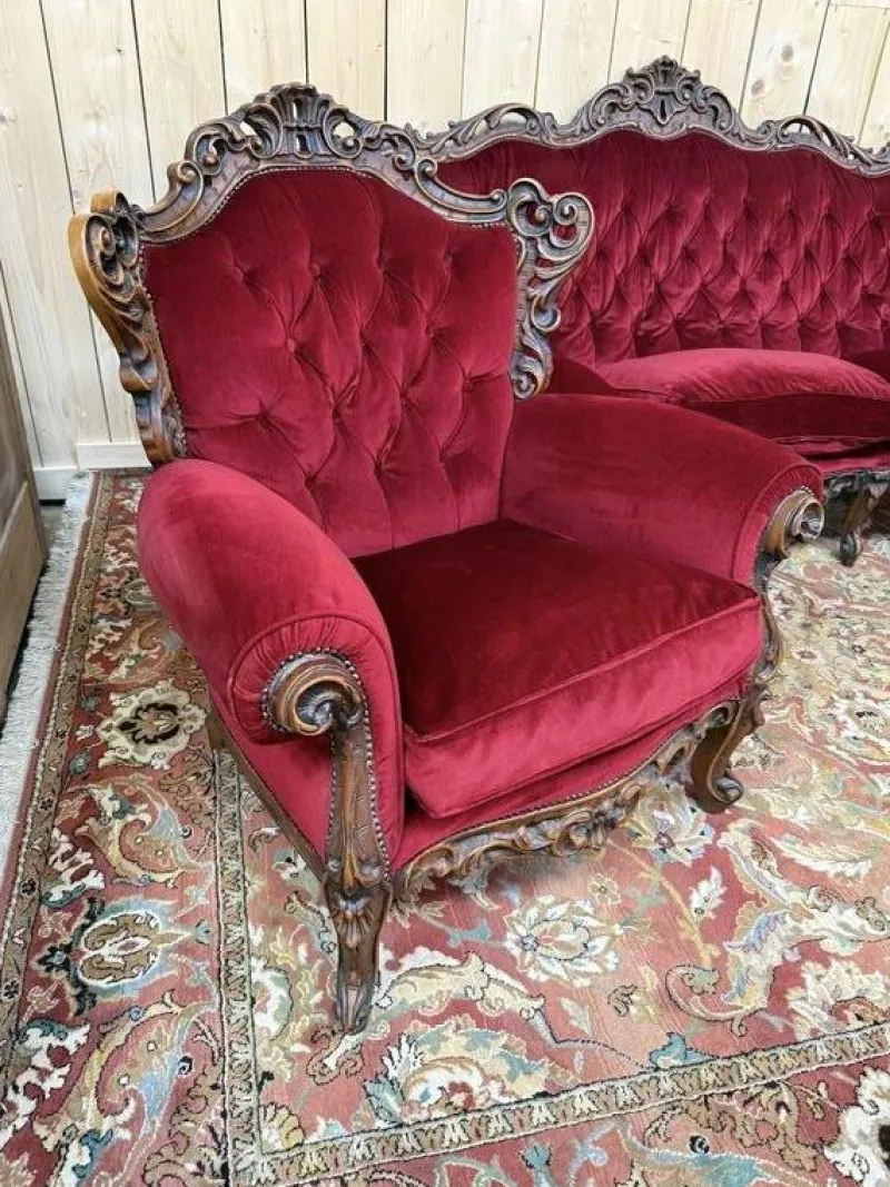 Online Pamono Louis XV Rocaille Salon Set, Set of 3
