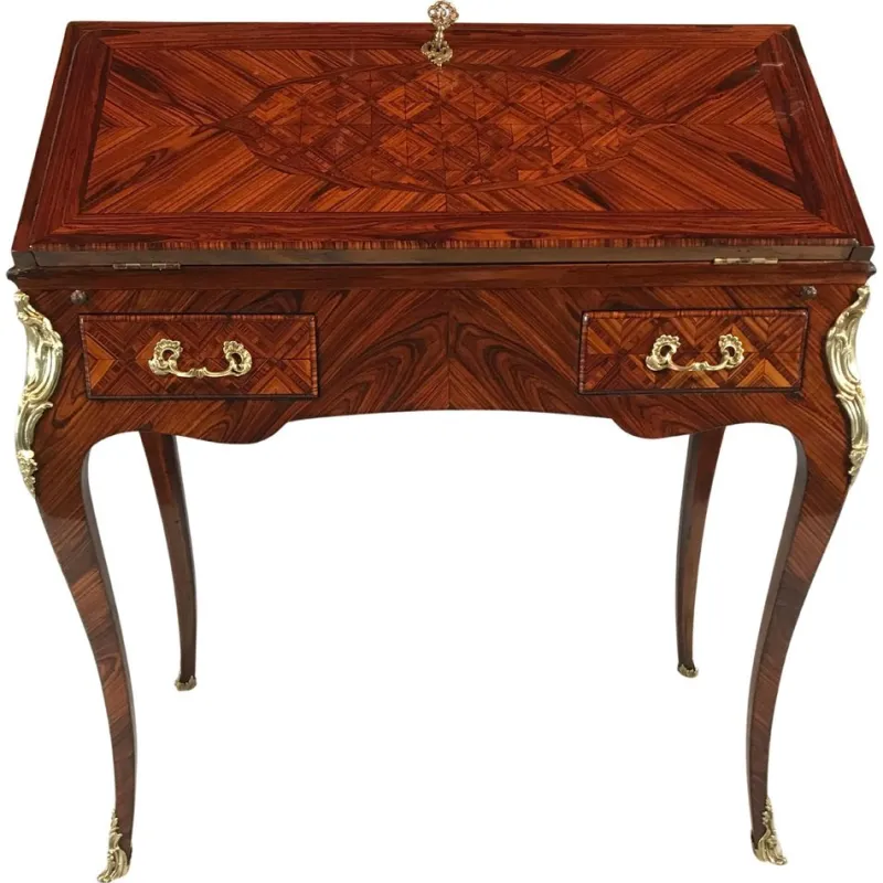Pamono Louis XV Secretary, Paris, France, 1750s-1760s> Desks