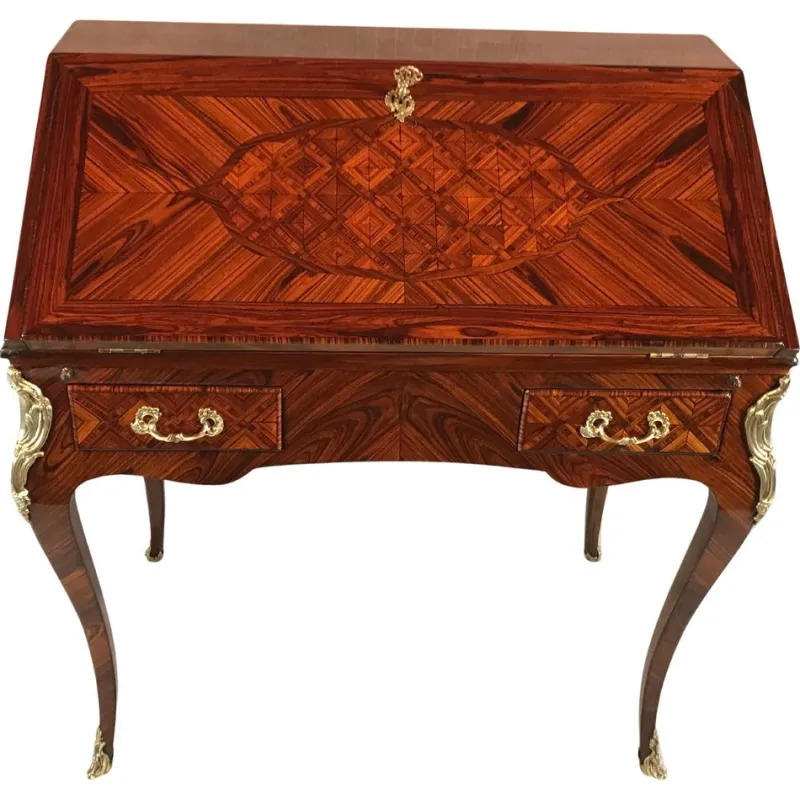 Pamono Louis XV Secretary, Paris, France, 1750s-1760s> Desks