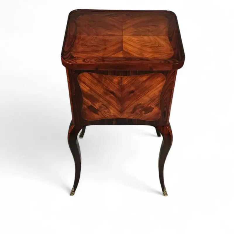 Pamono Louis XV Side Table or Nightstand with Drawers, France, 1760s> Nightstands