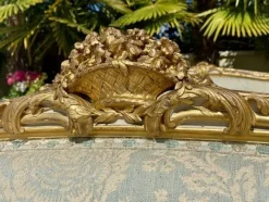 Pamono Louis XV Style Bed><noscript><img width=