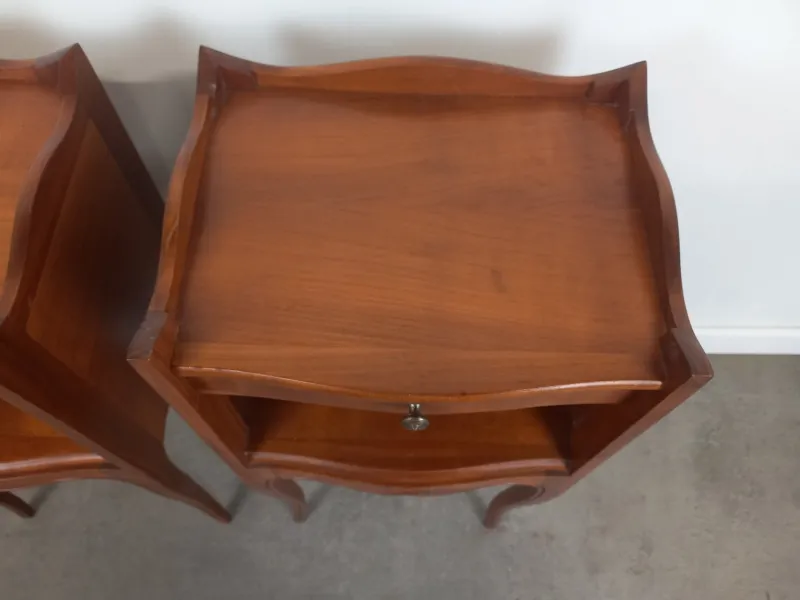 Pamono Louis XV Style Bedside Tables, 1950s, Set of 2> Nightstands