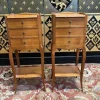 Pamono Louis Xv Style Bedside Tables, Set of 2> Nightstands