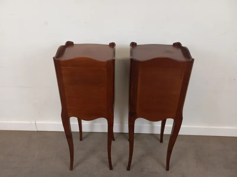 Pamono Louis XV Style Bedside Tables, 1950s, Set of 2> Nightstands