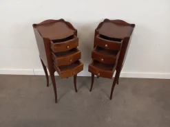 Pamono Louis XV Style Bedside Tables, 1950s, Set of 2><noscript><img width=