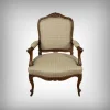 Best Pamono Louis XV Style Beechwood Armchair, Mid-19th Century