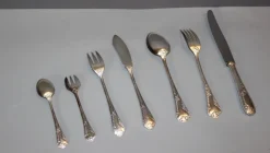 Pamono Louis XV Style Cutlery Service by François Frionnet, 1940s, Set of 84> Cutlery & Serving Utensils