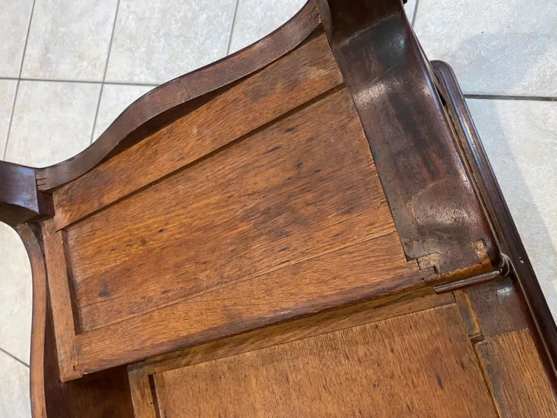 Online Pamono Louis XV Style Desk with Drawers and Shelves, 1890s
