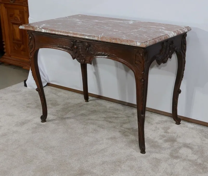Clearance Pamono Louis XV Style Game Table, Mid-19th Century