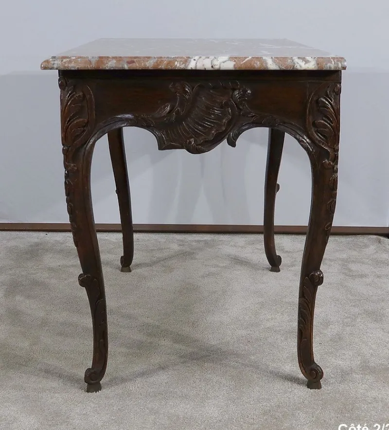 Clearance Pamono Louis XV Style Game Table, Mid-19th Century