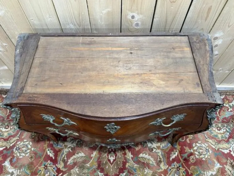 Pamono Louis XV Style Marquetry Chest of Drawers> Dressers, Commodes & Chests